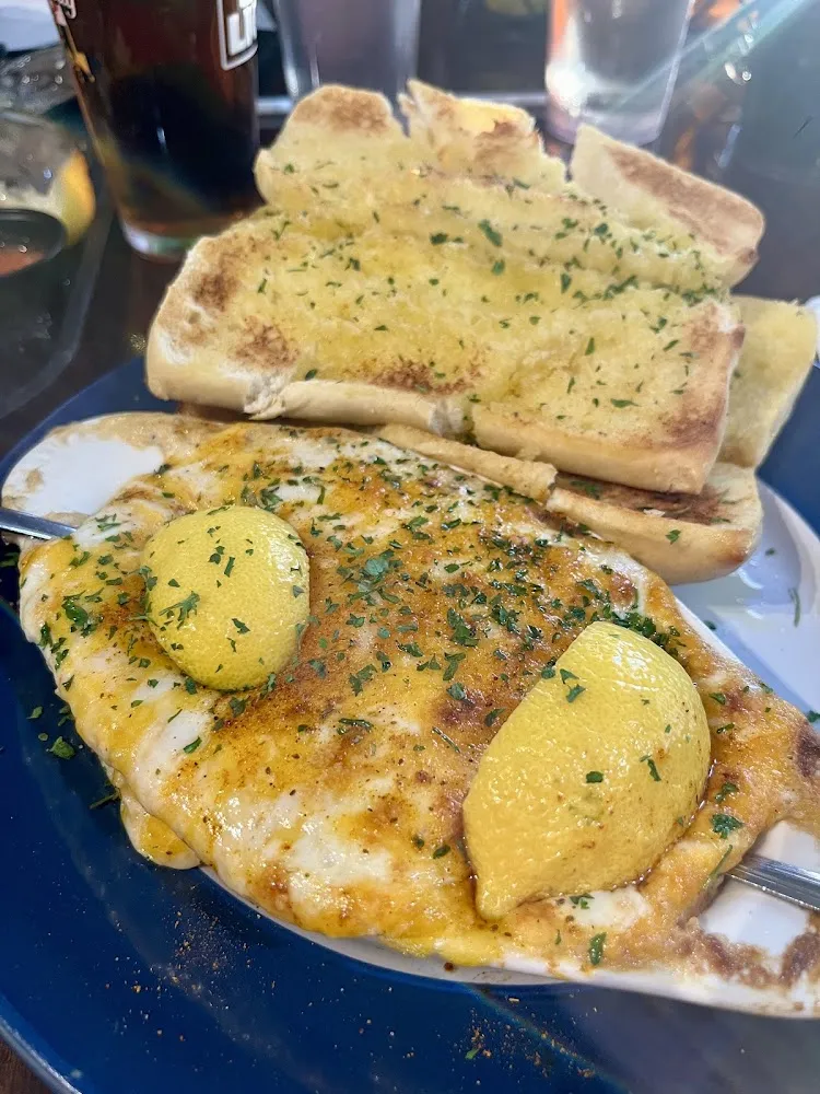 Crab Dip with Seasoned Buttered French Bread
