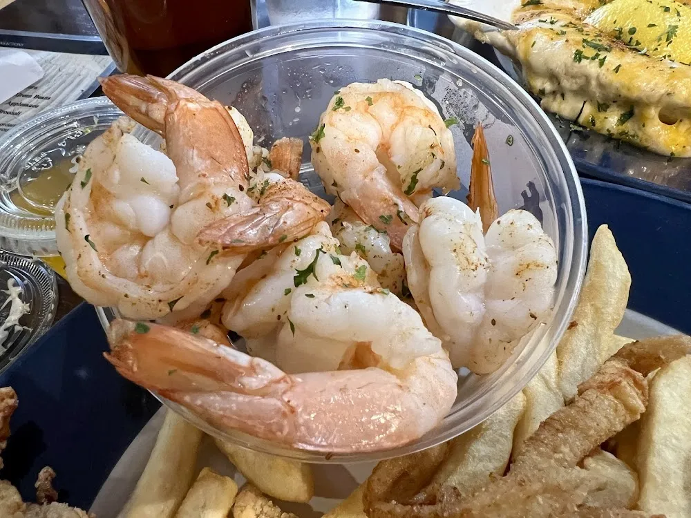 Steamed Jumbo Shrimp